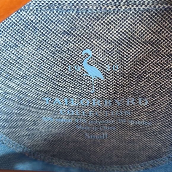Tailorbyrd Collection Men’s Polo Size Small Blue New - Picture 2 of 3